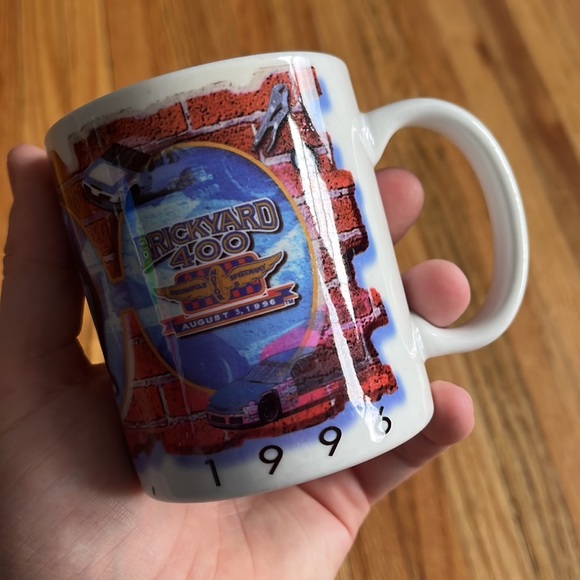 Vintage Brickyard 400 Indianapolis Motor Speeders Mug / 1996 / Nascar - Picture 7 of 8